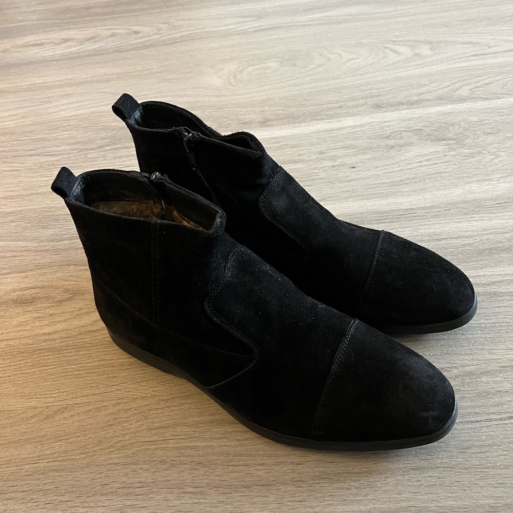 Men suede boots, size 43